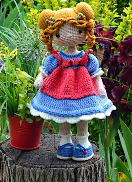 Кукла Элиза. Крючком